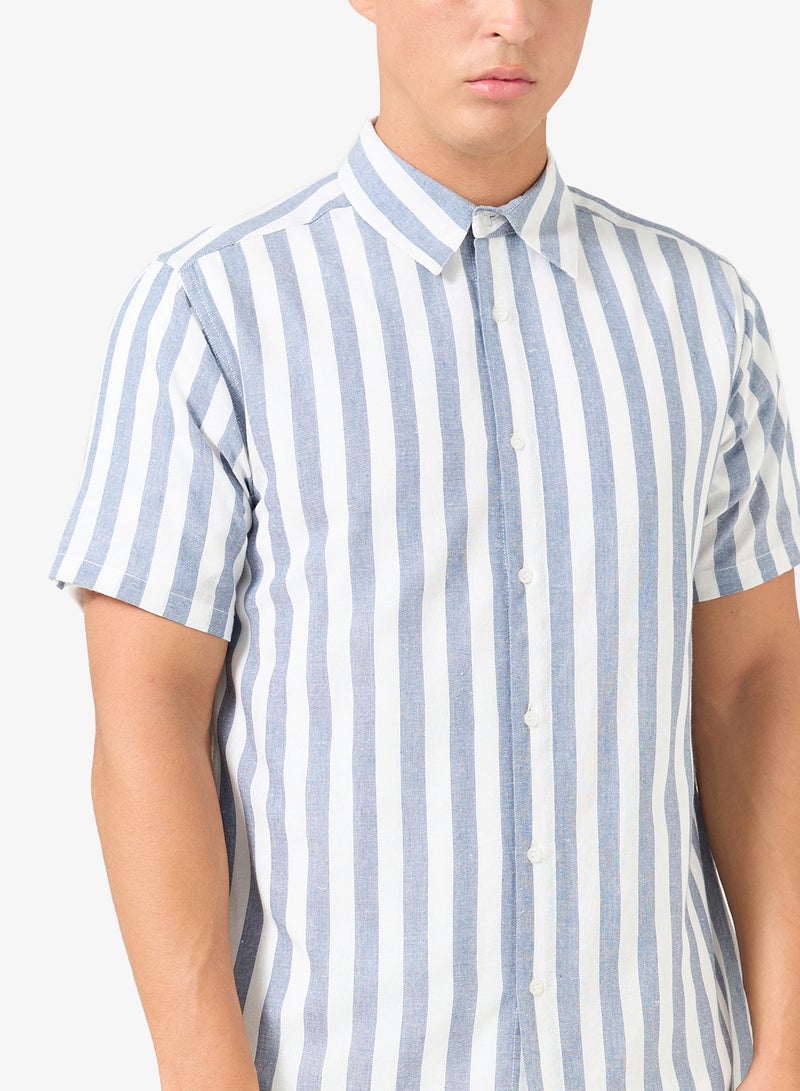 سفنتي فايف قميص كلاسيكي بقصة عادية - Image 3