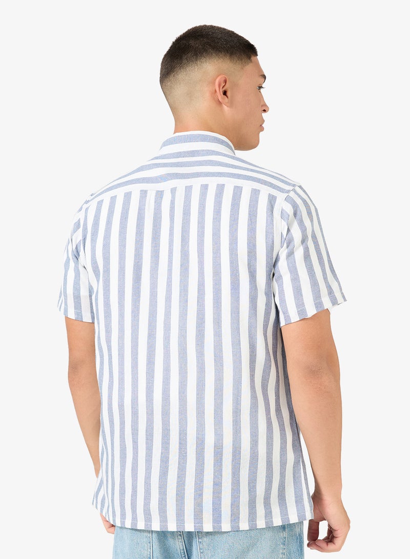 سفنتي فايف قميص كلاسيكي بقصة عادية - Image 2