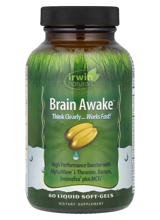 Irwin Naturals Brain Awake® 60 Liquid Soft-Gels 