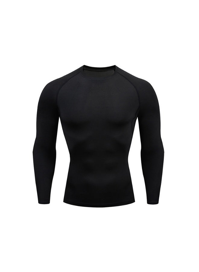 Men’s Compression Long Sleeve Shirt – Moisture-Wicking, Lightweight Gym & Workout Top for Running, Fitness, Training - Image 1