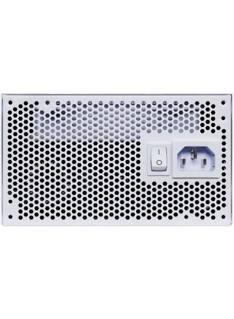 LIAN LI EDGE Gold EG0850G 850W 80+ Gold Fully Modular ATX 3.0 PSU with PCIe 5.1 12V-2x6, Zero RPM Mode & USB/PWM Hub, White | EG0850G - Image 4