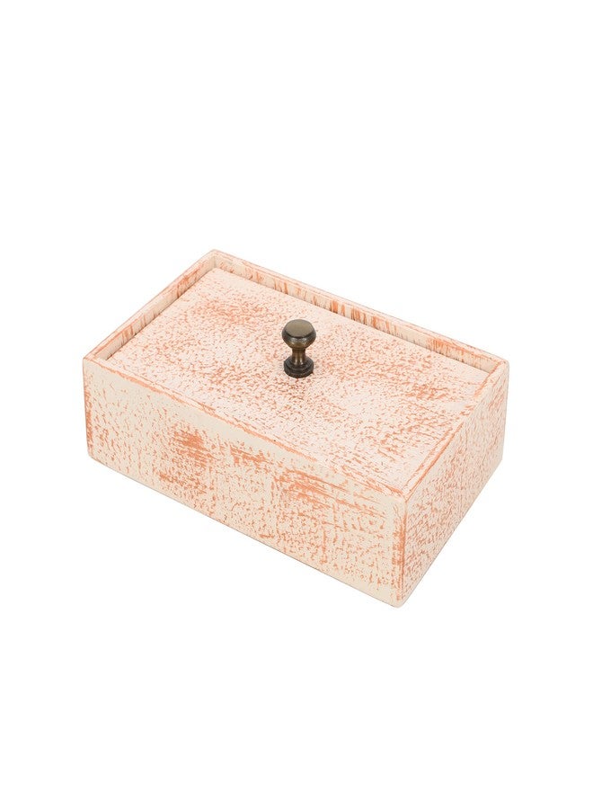 Woodee MDF Wooden Storage Box for Kitchen or Dining Table | Single Compartment for Salt & Pepper - Image 2