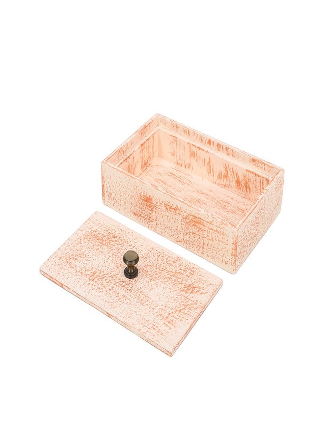 Woodee MDF Wooden Storage Box for Kitchen or Dining Table | Single Compartment for Salt & Pepper - Image 3
