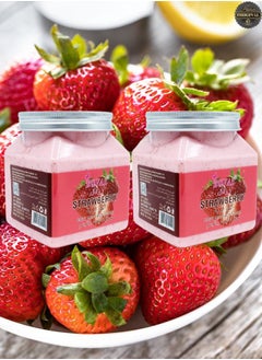 2 Pieces Strawberry Body And Face Scrub
