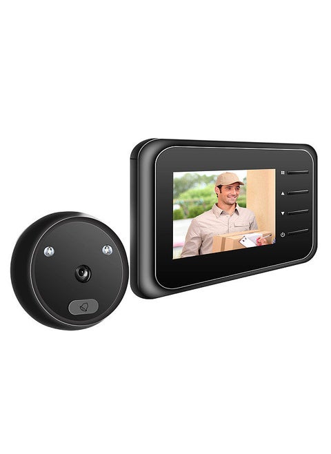 Doorbell Door Viewer Camera Door Peephole Door Camera Doorbell with Wireless Monitor Live View Available Digital Night Vision Photo Shooting Digital Door Monitoring