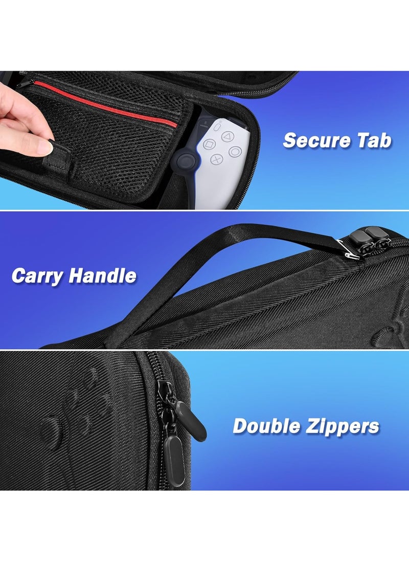 General Suitcase Accessory for PS5 PlayStation Portal, Portable Suitcase Protective Oxford Fabric Hard Shell Bag for PlayStation Portal Remote Player  - Image 4