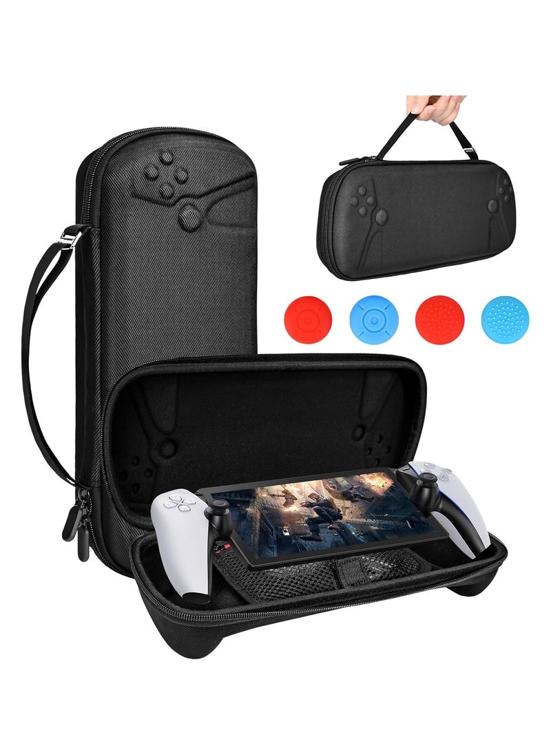 General Suitcase Accessory for PS5 PlayStation Portal, Portable Suitcase Protective Oxford Fabric Hard Shell Bag for PlayStation Portal Remote Player  - Image 1