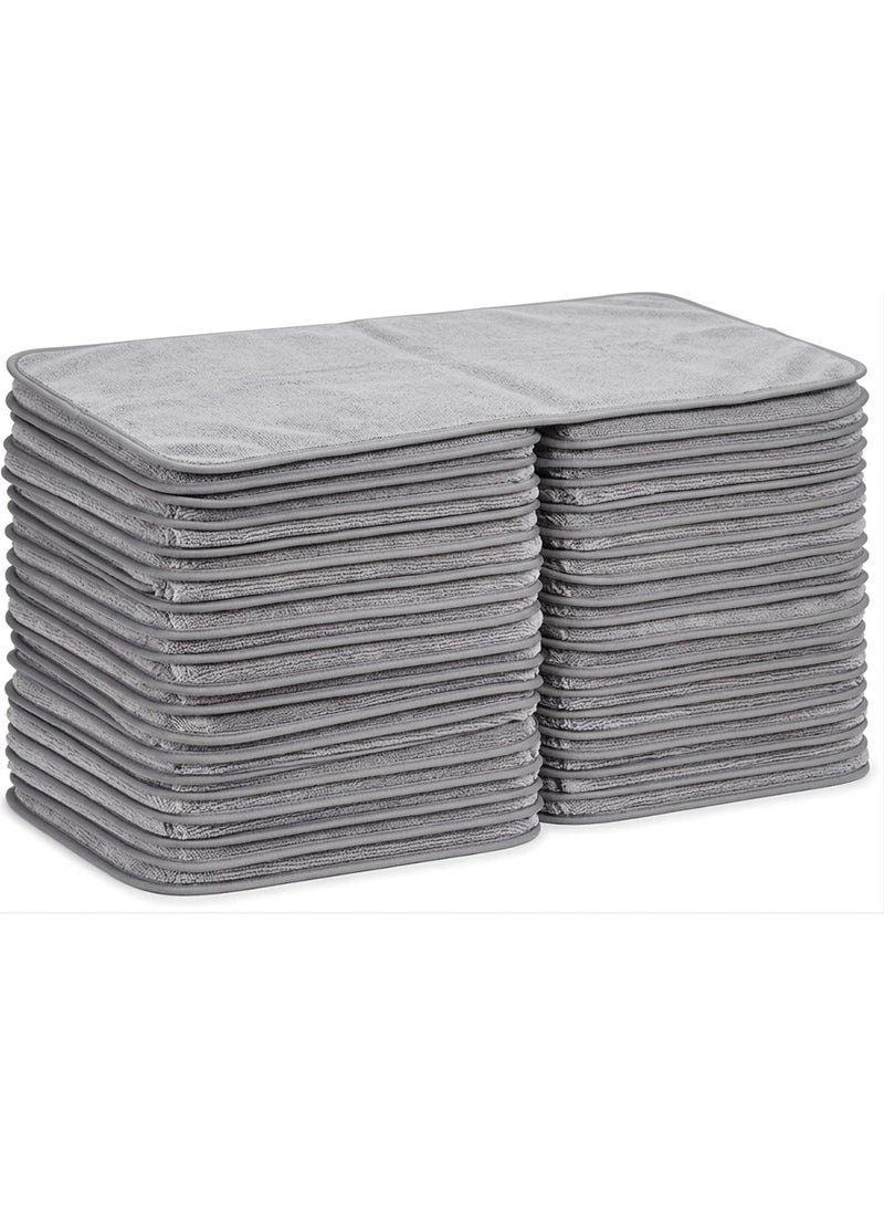 LUXE Luxury Dreamsoft Microfiber Hand Towel Set of 2 360 GSM Ultra Soft Quick Dry 85x50 cm - Image 2