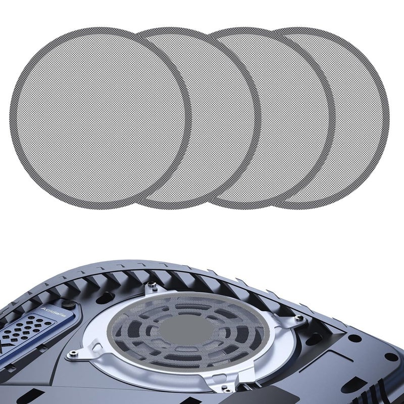 ACIDALIE PS5 Fan Dust Filter-with 4PCS Dust Cover,for PS5 pro, PS5 Slim, PS5 Legacy Models - Image 1