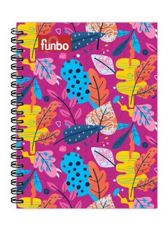 Funbo A4 Size Single Line Notebook With PP Cover 80 Sheets  - Image 1