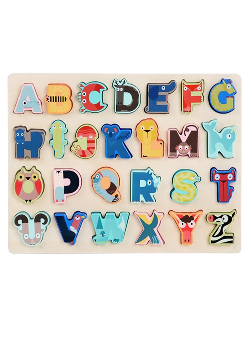 Y&D - Children's Three Dimensional Matching Wooden Puzzle Toy - Image 1