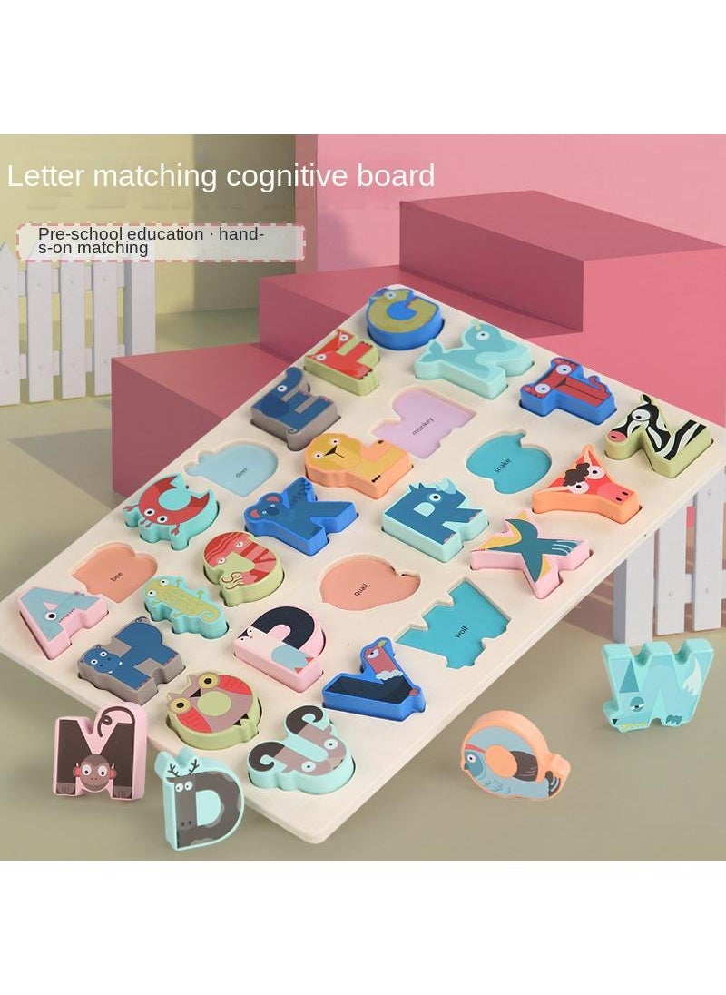 Y&D - Children's Three Dimensional Matching Wooden Puzzle Toy - Image 1