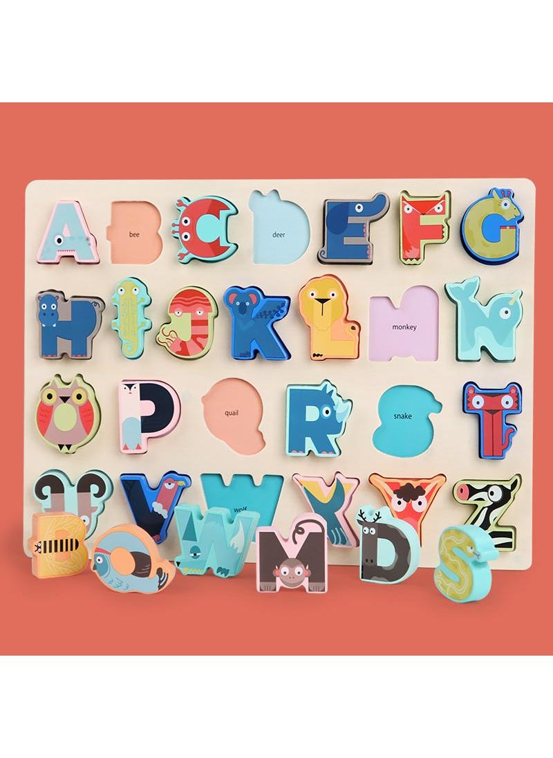 Y&D - Children's Three Dimensional Matching Wooden Puzzle Toy - Image 1