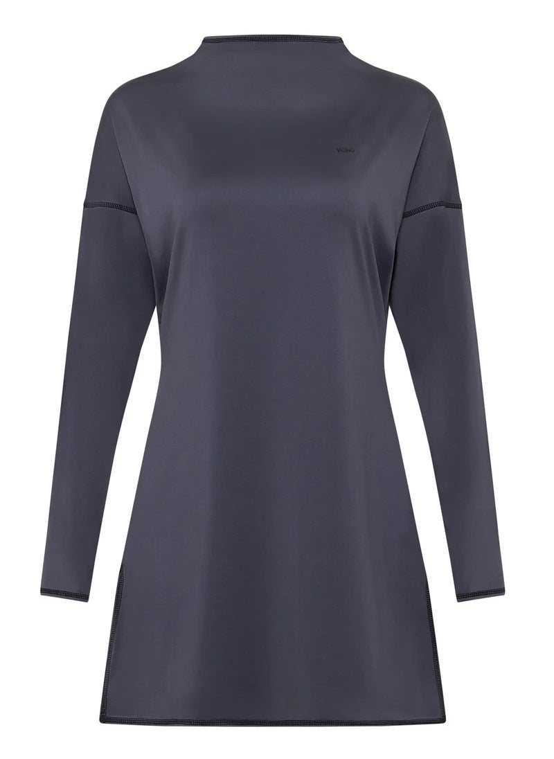 Vicino - Vicino Women's Sports Set - Relaxed Fit Midi Top with Long Pants Ideal for Workouts - Image 1