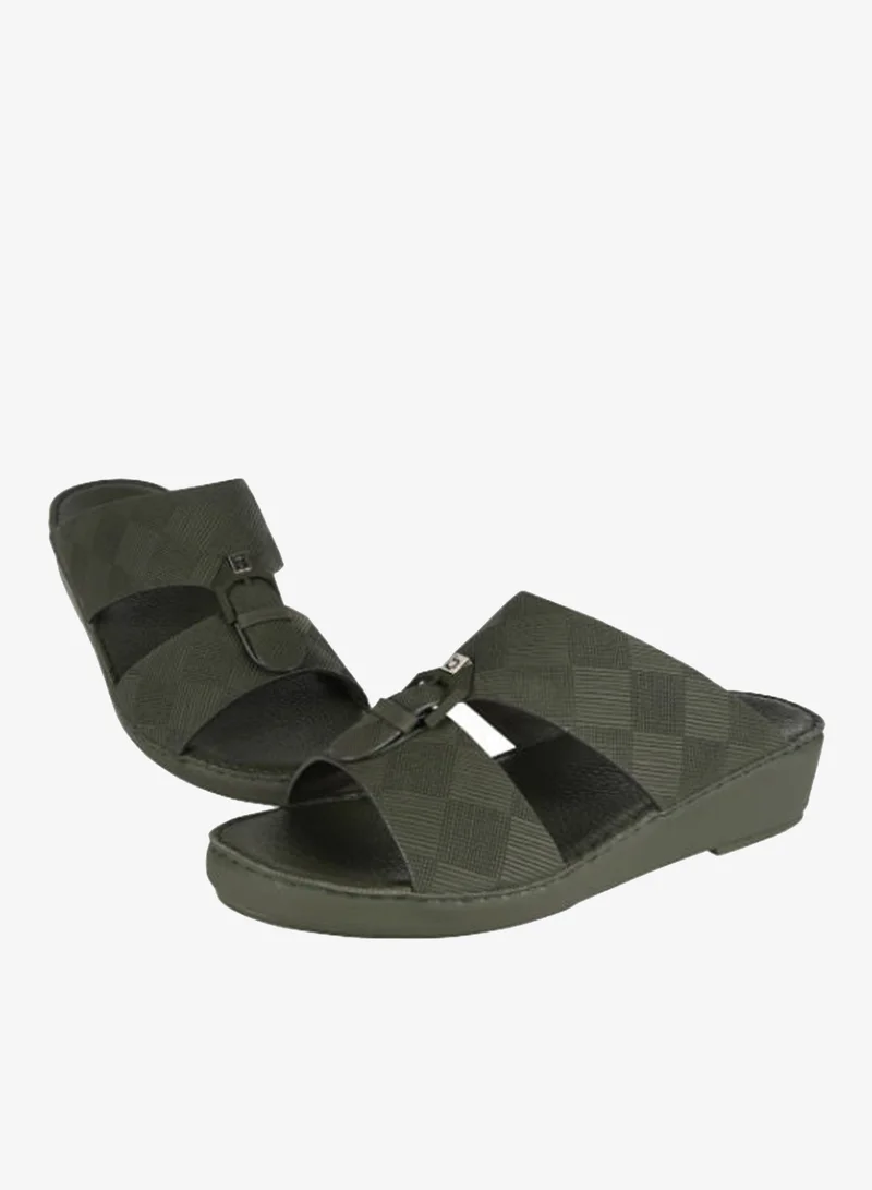 Barjeel Uno Barjeel Uno Mens Arabic Sandals BSP1-59 Olive