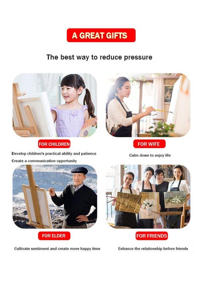 NIBEMINENT Dinosaur Canvas Painting With Frame for Kids - Image 5