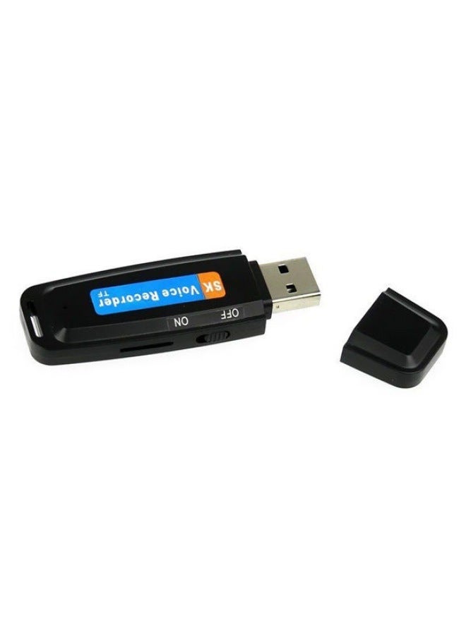 SK001 U Disk Card Reader Card Recording Pen Gifts-Color:Black - Image 2