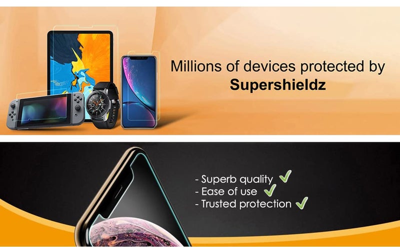 Supershieldz سوبر شيلدز (3 عبوات) مصممة لواقٍ شاشة جارمن فينو 2 / فينو 2 بلس، (تغطية كاملة) درع شفاف عالي الدقة (TPU) - Image 2