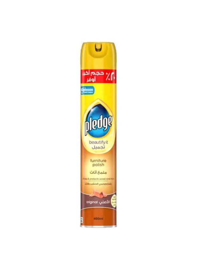 بليدج ايروسول ملمع موبيليا 400مل طبيعى - Image 1