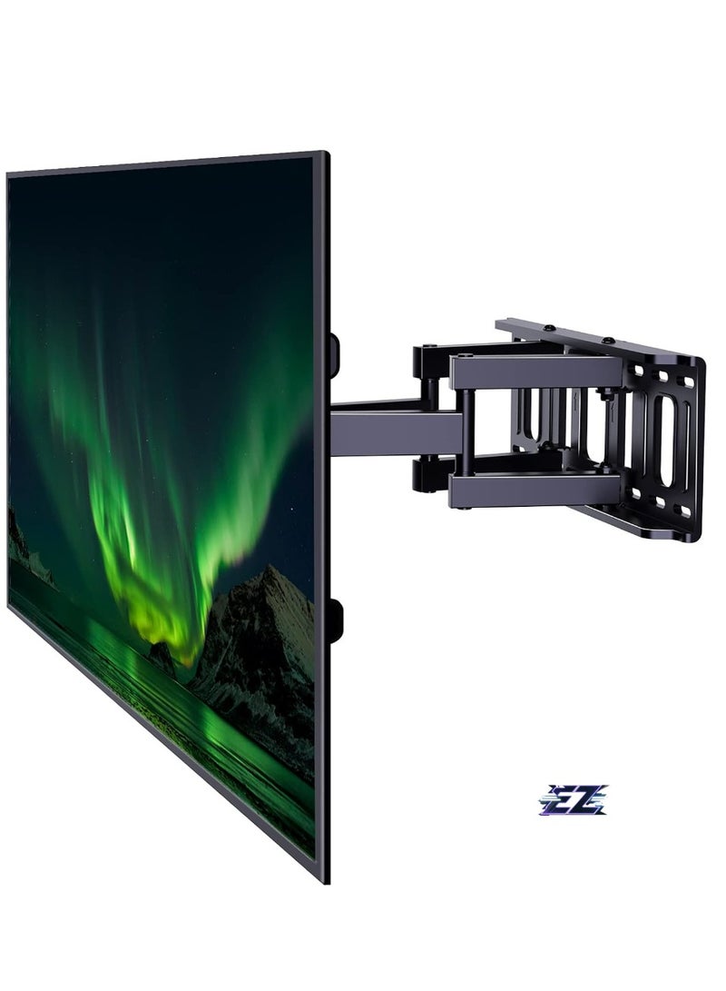 ELTRAZONE Full Motion TV Wall Mount Articulating Swivel Extension Arm Fit Most 37-75 inch TV up to 132lbs Max VESA 600x400mm - Image 1