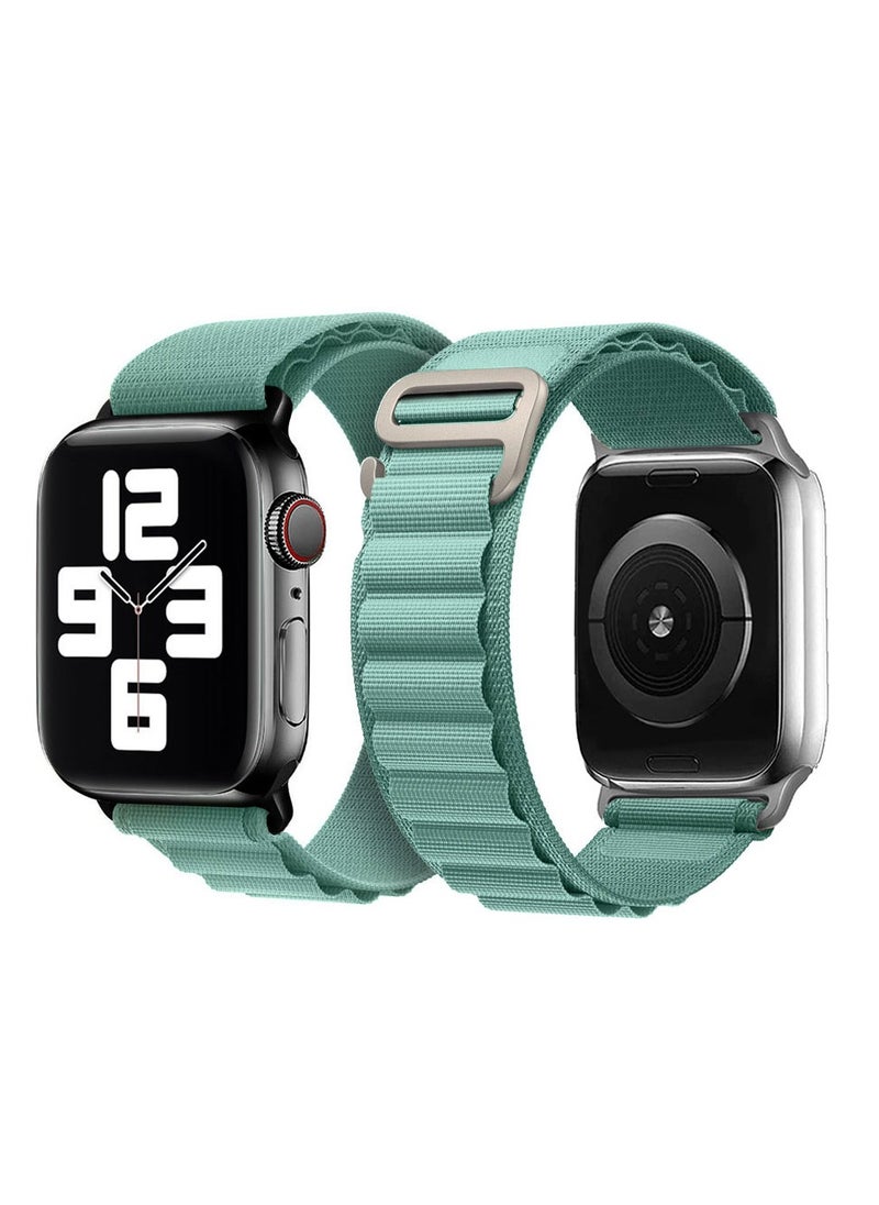 Generic - Alpine Loop Band For Apple Watch Band 38mm/40mm/41mm Nylon Woven Sport Strap Compatible with iWatch Series 7/SE/6/5/4/3/2/1 Adjustable Strap - Image 1