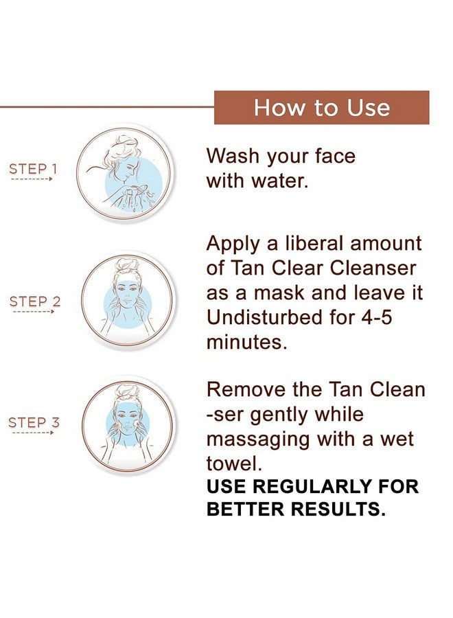 هيربيفا منظف مضاد للتسمير 250 مل | غني بمستخلصات الليمون والقرنفل وزيت شجرة الشاي | لإزالة التسمير على الفور، لجميع أنواع البشرة - Image 5