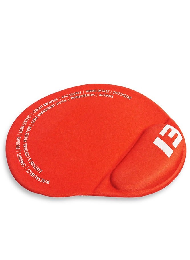 Mini Hand Mouse Pad With Gel Wrist Support Band , HD Print Pattern Desk Mat, Extended Mouse Pad and Keyboard Mouse Pads, Waterproof Fabric Surface Mouse Pads for Office, Anti-Slip Rubber Base - Image 2