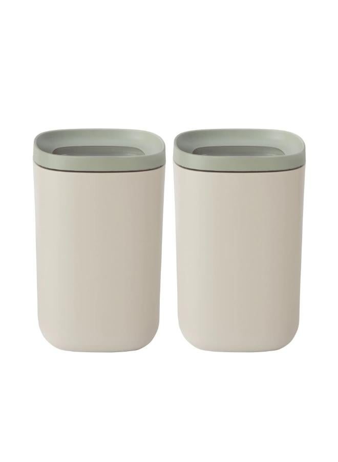 Berghoff Pack Of 2 Large Food Container Set   cm-Multicolour - Image 1