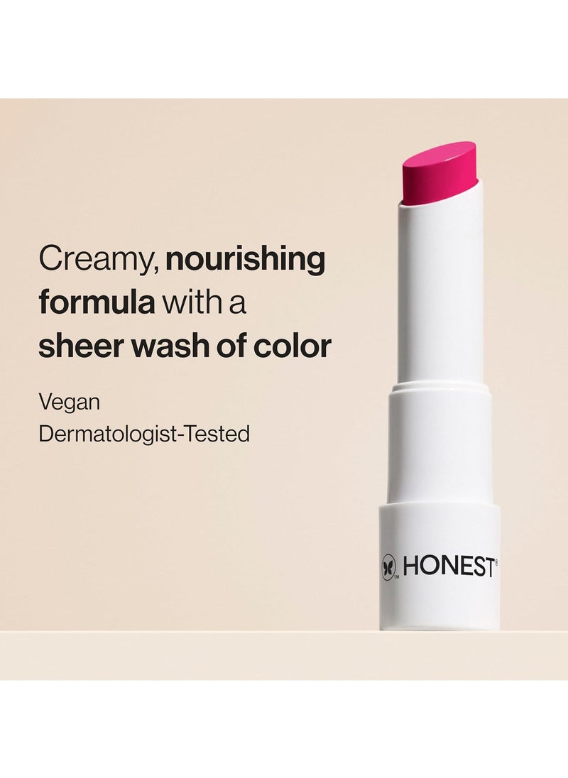Honest Beauty Honest Beauty Tinted Lip Balm 4g Dragon Fruit  - Image 3