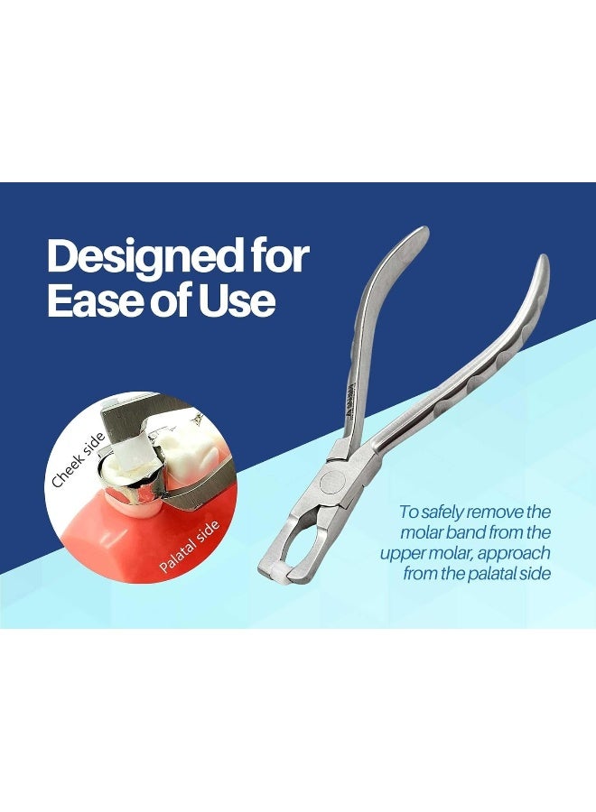 ARTMAN INSTRUMENTS Molar Band Remover Pliers – Orthodontic Braces Removal Tool – Stainless Steel, Autoclavable, Dental Braces Band Removing Pliers - Image 3