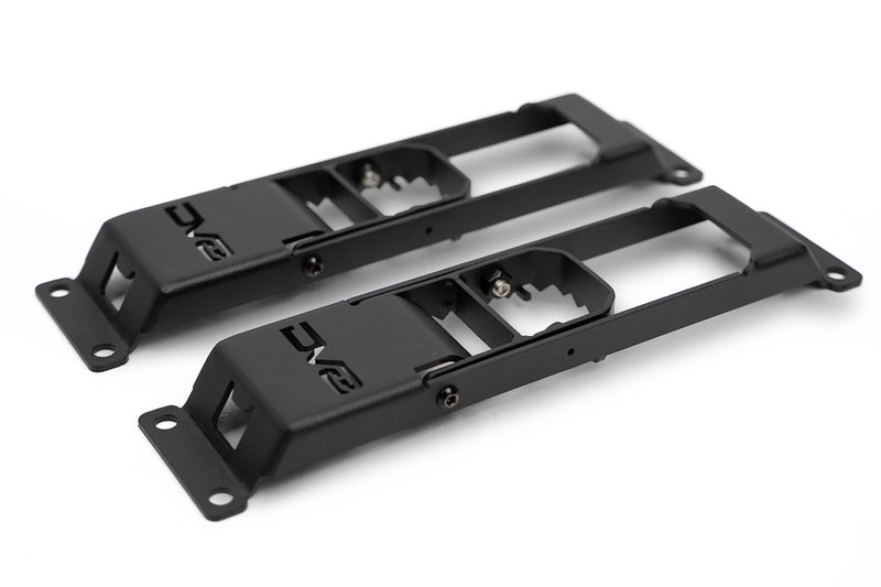 DV8 Offroad Hinge Mounted Steps for The 2007-2025 Jeep Wrangler JK/JL & 2020-2025 Jeep Gladiator JT | Pair | Quick Roof Access | Door Hinge Mounted | Anti-Slip Grip | Folding Design | DV8 Offroad - Image 5