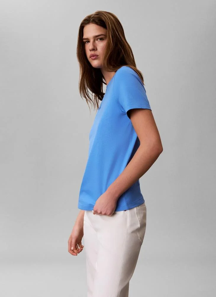Calvin Klein  Embem Logo T-Shirt for Women | Best Price UAE