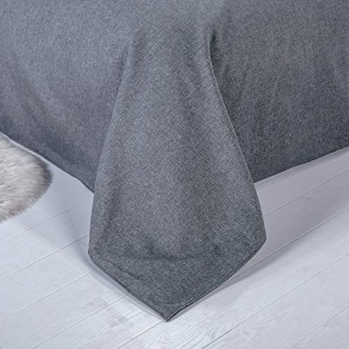 Mengersi Solid Bed Runner Scarf Protector Slipcover Bed Decorative Scarf for Bedroom Hotel Wedding Room (Full/Queen, Gray) - Image 3
