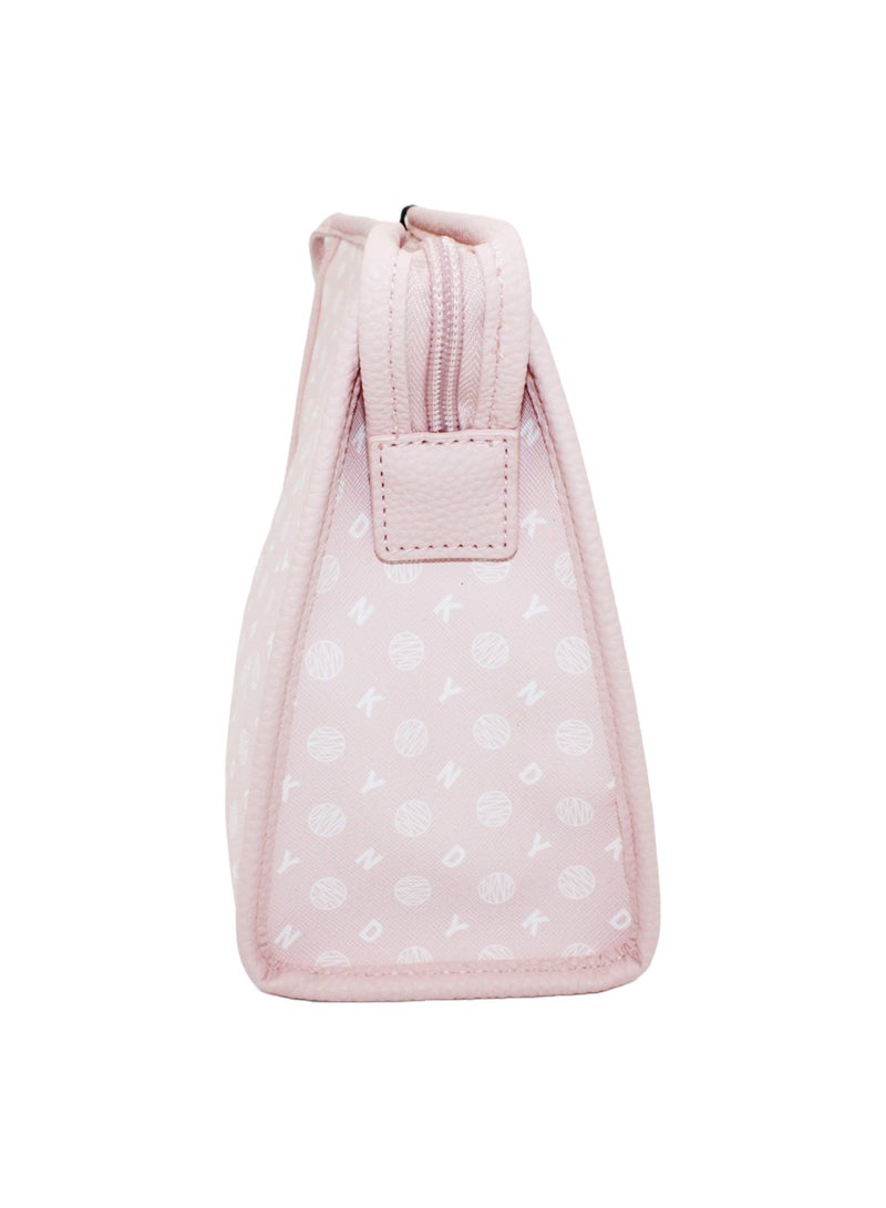 دكني حقيبة مستحضرات التجميل ليجاسي تي ستاند من دي كيه إن واي، حقيبة مكياج للسفر صغيرة، حقيبة تخزين صغيرة مضادة للماء وخفيفة الوزن، حقيبة مكياج صغيرة، حقيبة أدوات الزينة للسفر - Image 3