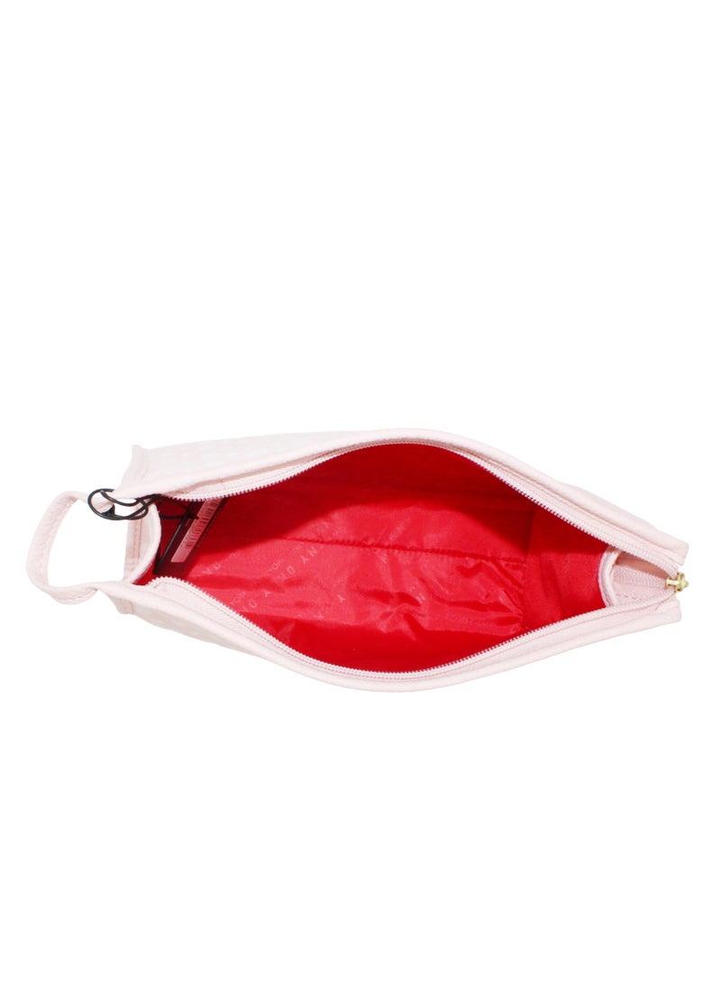 دكني حقيبة مستحضرات التجميل ليجاسي تي ستاند من دي كيه إن واي، حقيبة مكياج للسفر صغيرة، حقيبة تخزين صغيرة مضادة للماء وخفيفة الوزن، حقيبة مكياج صغيرة، حقيبة أدوات الزينة للسفر - Image 4