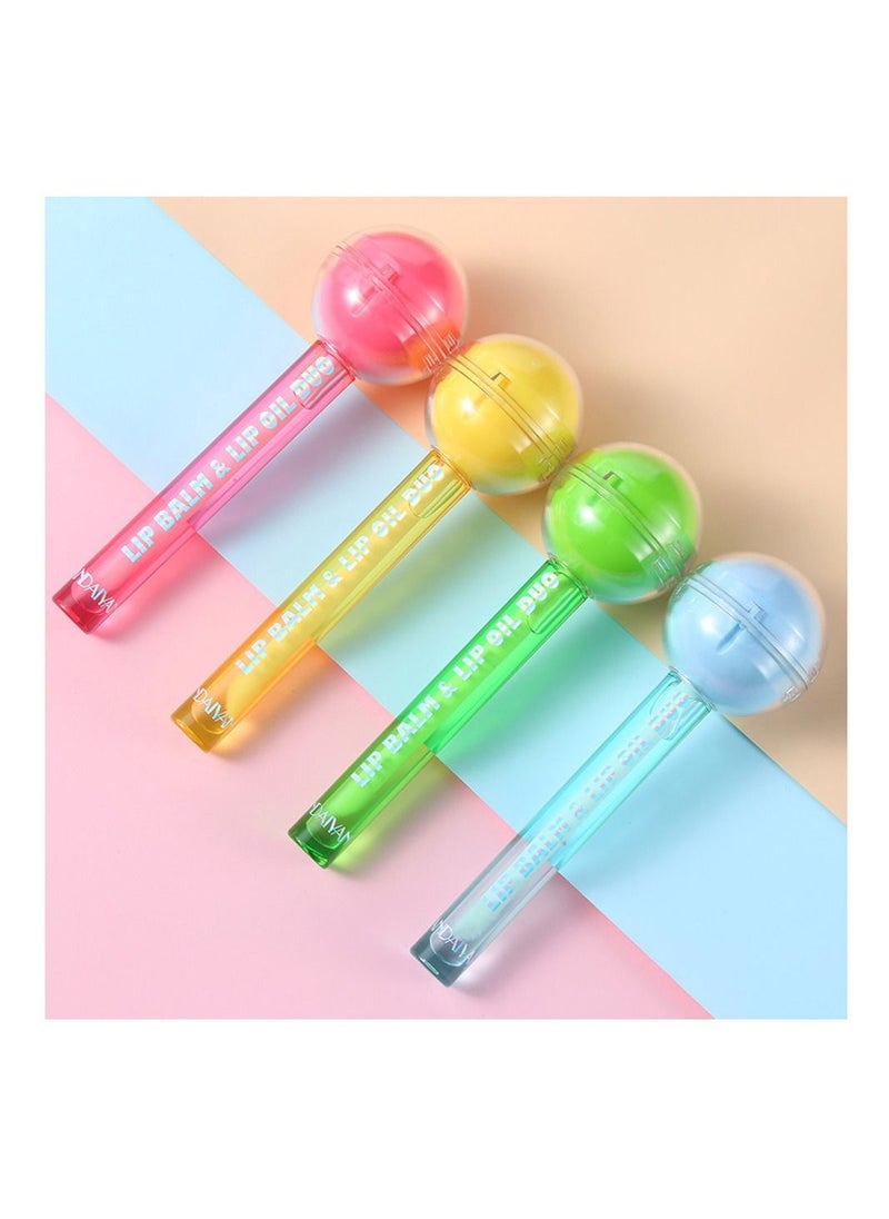 Handaiyan 6 Piece 2 IN 1 Lip Balm and Lip Oil Duo  - Image 4