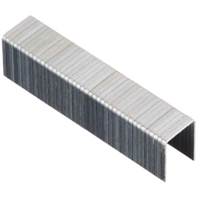 1-Tra709T 14mm Heavy-Duty Staple 1000 Pieces,Yellow Corrosion Resistant Galvanised Construction, Compatible with all Tackers - Image 2