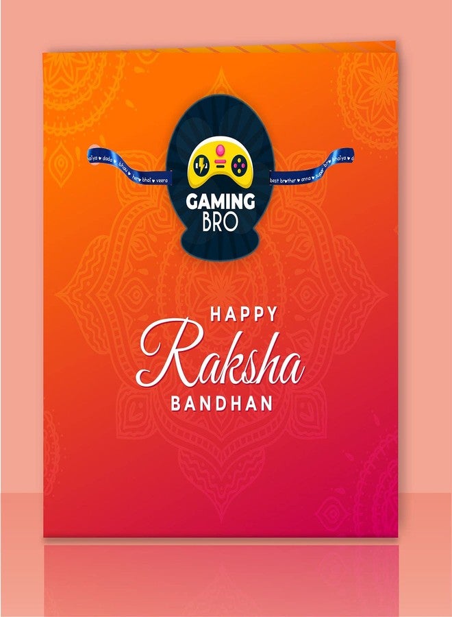 Raksha Bandhan Gifts for Brother Printed Cute Gaming Kids Bracelet Rakhi (RK0359_BZ) - Image 2