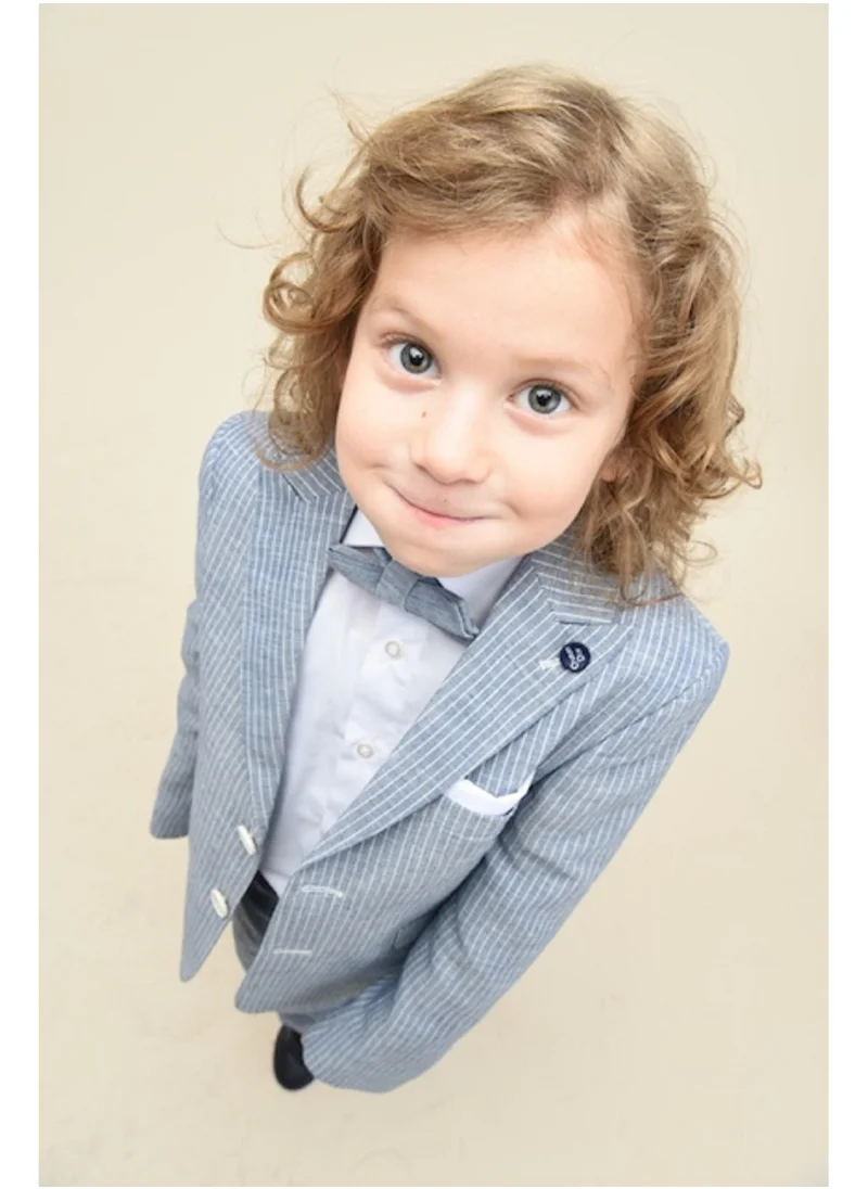 VIA BAMBINO Formal Boys Blue Suit 9078