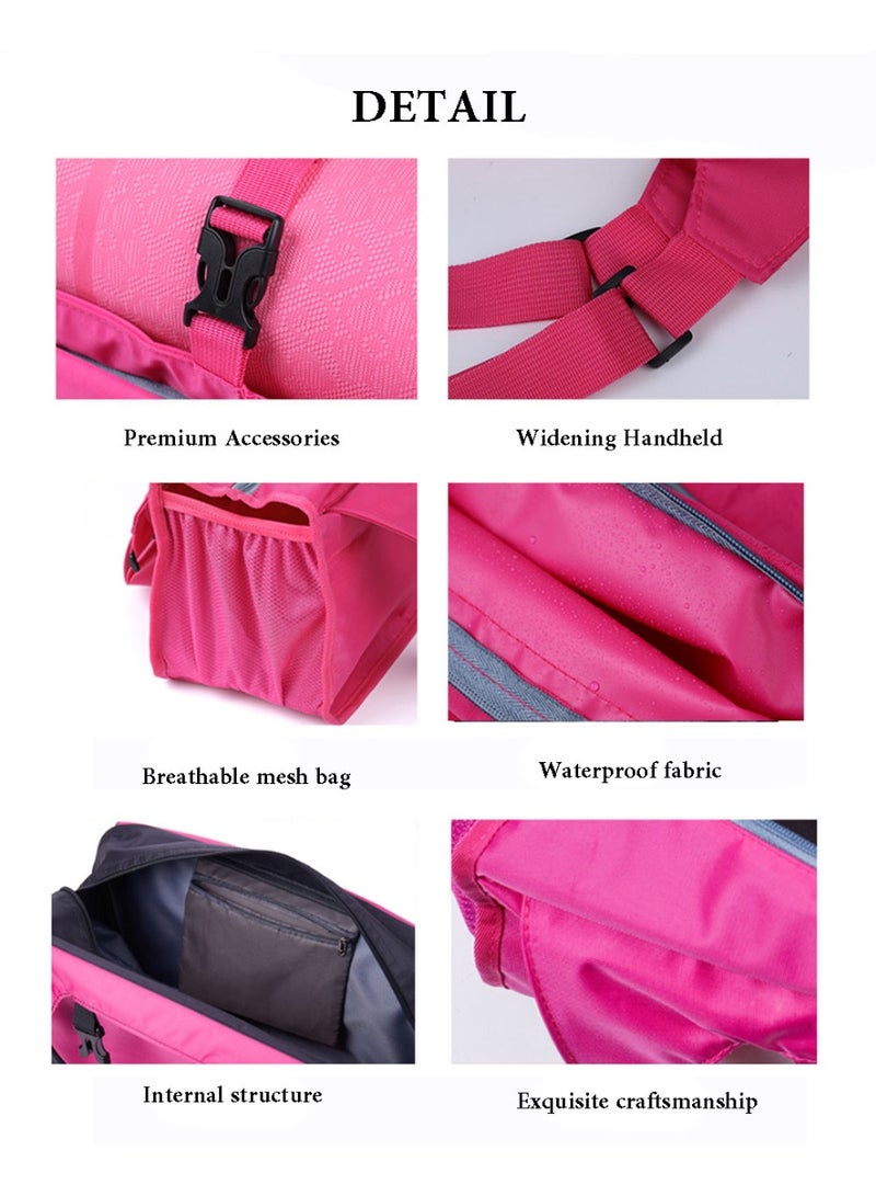 Large Capacity Women Gym Bag Waterproof Lightweight Duffle Bag For Travel Sport Fitness and Workout Yoga With Wet Pocket - Image 5