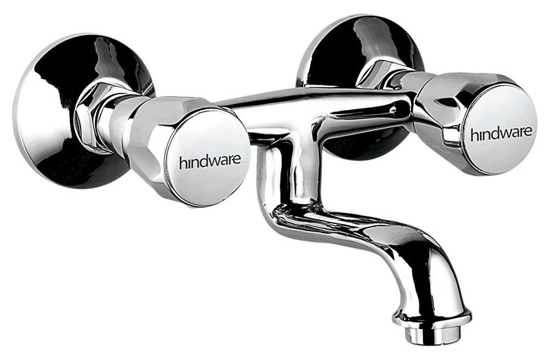 Hindware F200019CP Wall Mixer Without Hand Shower Arrangement Classik with Chrome Finish