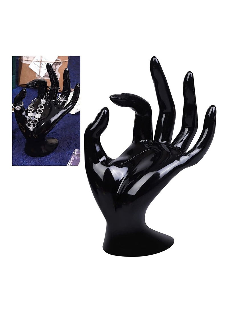 𝐅𝐅𝐃 Hand Mannequin Jewelry Holder – Elegant Ring, Bracelet, Chain & Necklace Display Stand, Home Decor Organizer for Vanity  - Image 3