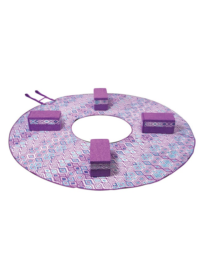 AL SANIDI Outdoor mat for camping, Lilac, Size 300*300 Cm  - Image 1