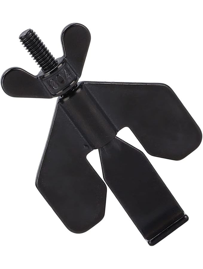 Black Portable Door Lock Home Safety Locker - Image 1