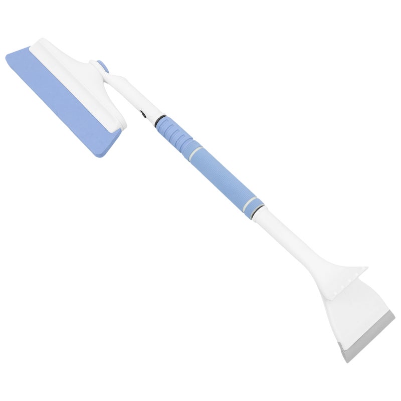 Telescoping Snow Brush Ice Scraper for Car Windshield 360° Rotating Snow Removal Tool for SUVs and Trucks Windshield Squeegee - Image 1