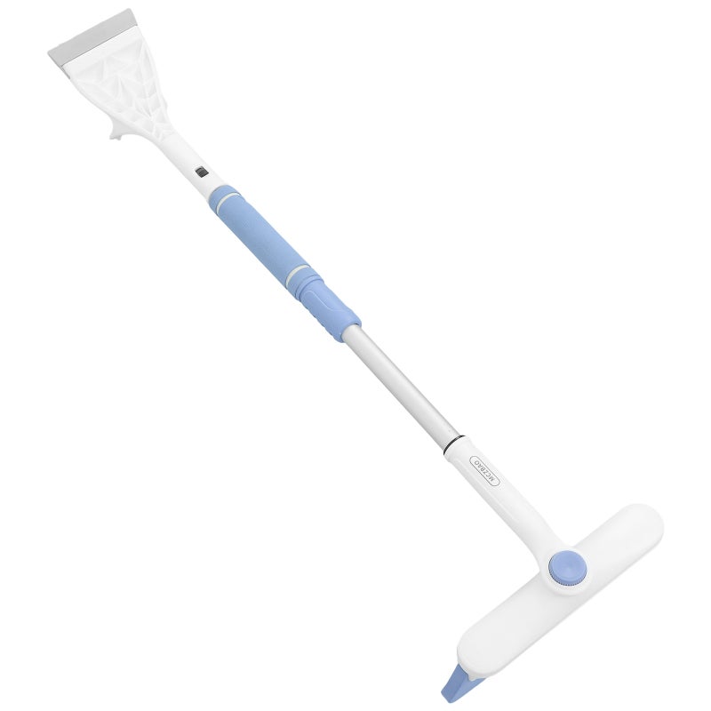 Telescoping Snow Brush Ice Scraper for Car Windshield 360° Rotating Snow Removal Tool for SUVs and Trucks Windshield Squeegee - Image 4