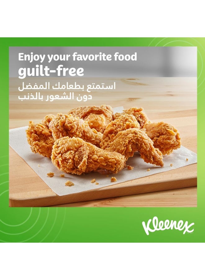 Kleenex Calorie Absorb Kitchen Tissue Paper Towel 50 Sheets - Image 3