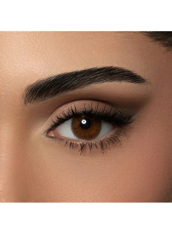 Amara Unisex Macchiato Monthly Disposable Contact Lenses, Color Contact Lenses, Cosmetic Contact Lenses, Brown Contact Lenses - Image 1