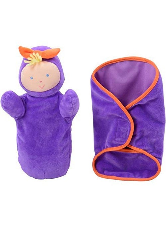 Constructive Playthings Swaddle Soft Baby Doll Toys with Matching Pockets, Multicultural Dolls, Daycare Essentials, Circle Time, Hook and Loop Closure, All Ages, Multicolor, Set of 4 - Image 2