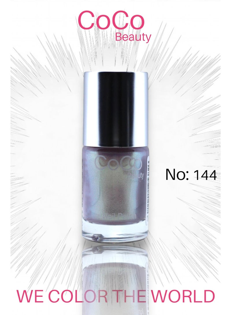 COCOBEAUTY طلاء أظافر كوكو بيوتي رقم 144 برينسيس 12 مل - Image 1